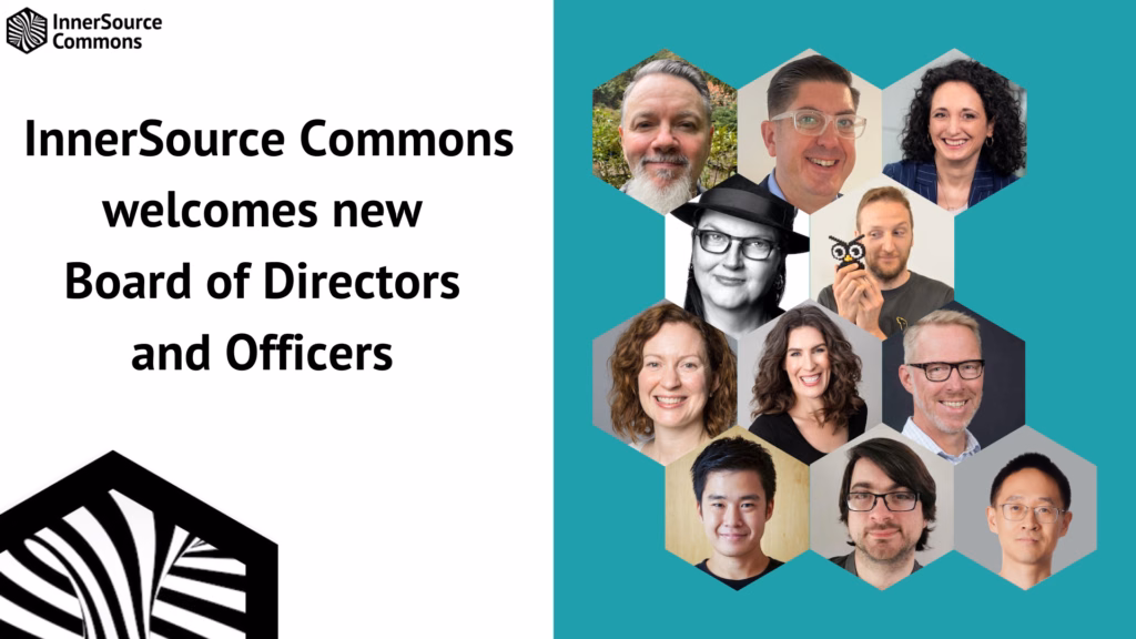 InnerSource Commons welcomes our new Board and Officers